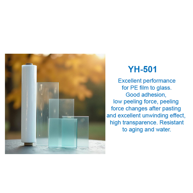 Adhesivos a base de agua para protección de vidrio YH-501 